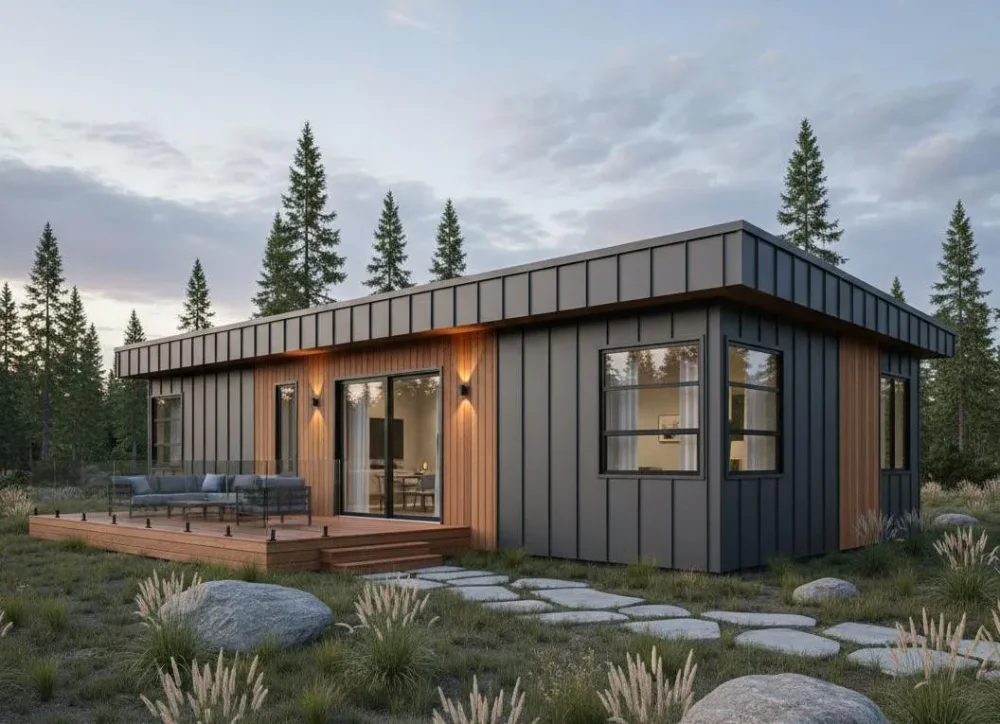 Проект Одноэтажный дом 9 на 7, 47 м2