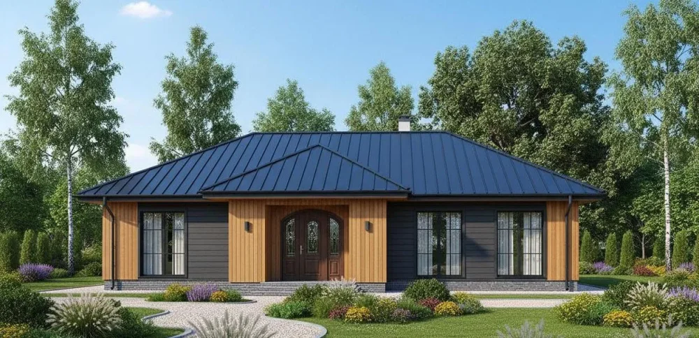 Проект Двухэтажный дом 16 на 17, 258 м2