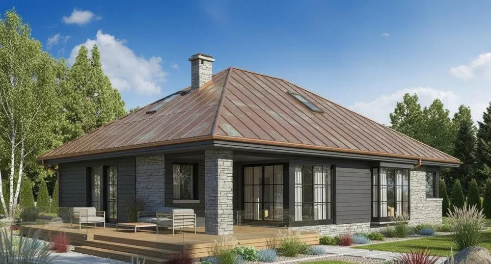 Проект Двухэтажный дом 12 на 18, 188 м2