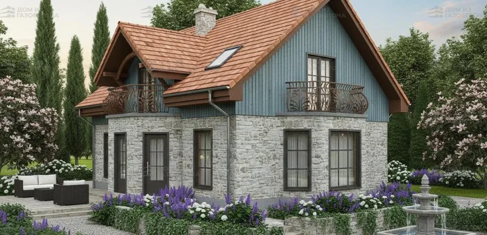 Проект Двухэтажный дом 17 на 13, 213 м2