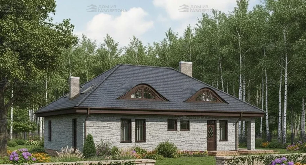 Проект Двухэтажный дом 17 на 11, 197 м2